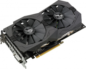 Видеокарта Asus PCI-E ROG-STRIX-RX560-4G-V2-GAMING AMD Radeon RX 560 4096Mb 128 GDDR5 1199/6000 DVIx1 HDMIx1 DPx1 HDCP Ret от магазина РЭССИ