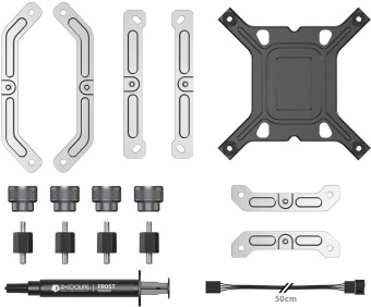 Система водяного охлаждения ID-Cooling DX360 Max Soc-AM5/AM4/1200/1700/1851 белый 4-pin 32.5dB Al+Cu 350W Ret (DX360 MAX WHITE) от магазина РЭССИ