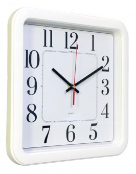 Часы настенные аналоговые Бюрократ WallC-S79P D29см белый (WALLC-S79P29/WHITE) от магазина РЭССИ