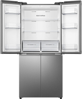 Холодильник Hisense RQ5P470SEI1 3-хкамерн. серый инвертер от магазина РЭССИ