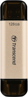 Флеш Диск Transcend 128Gb Jetflash 930С TS128GJF930C USB3.0 золотистый/черный от магазина РЭССИ