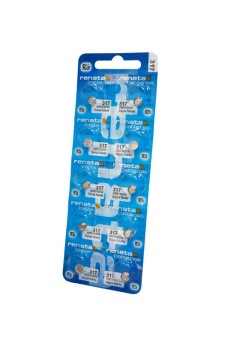 Элемент питания RENATA SR516SW   317 (0%Hg) BL10 от магазина РЭССИ