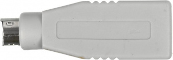 Переходник Ningbo MD6M USB013A PS/2 (m) USB A(f) серый от магазина РЭССИ