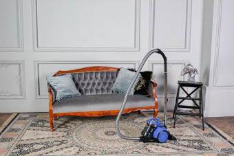 Пылесос Starwind SCV2220 2200Вт синий/черный от магазина РЭССИ