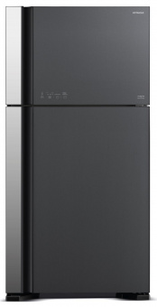 Холодильник Hitachi R-VG610PUC7 GGR 2-хкамерн. серое стекло (двухкамерный) от магазина РЭССИ