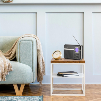 Радиоприемник настольный Vitek VT-3592 черный от магазина РЭССИ