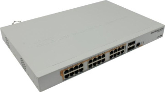 Коммутатор MikroTik CRS328-24P-4S+RM 24G 4SFP+ 24PoE+ 450W управляемый от магазина РЭССИ