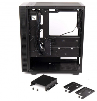 Корпус Hiper BH33 черный без БП ATX 3x120mm 2x140mm 1xUSB2.0 1xUSB3.0 audio bott PSU от магазина РЭССИ