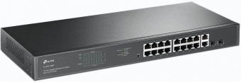 Коммутатор TP-Link JetStream TL-SG1218MP 18G 16PoE+ 250W неуправляемый от магазина РЭССИ
