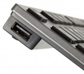 Клавиатура A4Tech KV-300H серый/черный USB slim от магазина РЭССИ