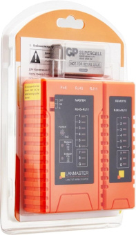 Тестер кабельный Lanmaster LAN-TST-WRM-310-POE от магазина РЭССИ