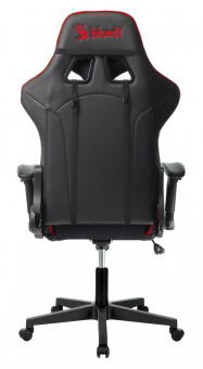 Кресло игровое A4Tech Bloody GC-400 черный/красный с подголов. крестов. пластик черный от магазина РЭССИ