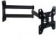 Кронштейн для телевизора Kromax OPTIMA-408 черный 22"-65" макс.30кг настенный поворотно-выдвижной и наклонный от магазина РЭССИ