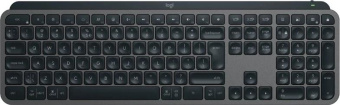 Клавиатура Logitech MX Keys S темно-серый/черный USB беспроводная BT/Radio (920-011587) от магазина РЭССИ