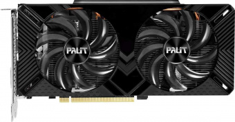 Видеокарта Palit PCI-E PA-GTX1660SUPER GP OC 6G NVIDIA GeForce GTX 1660SUPER 6144Mb 192 GDDR6 1530/14000 DVIx1 HDMIx1 DPx1 HDCP Ret от магазина РЭССИ