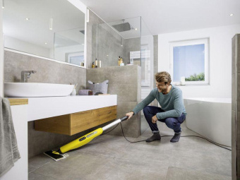 Пароочиститель ручной Karcher EasyFix SC 3 Upright 1600Вт желтый/черный от магазина РЭССИ