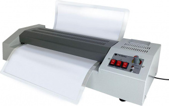 Ламинатор Heleos ЛМ_А3Про серый A3 (60-250мкм) 62см/мин (2вал.) хол.лам. лам.фото реверс от магазина РЭССИ