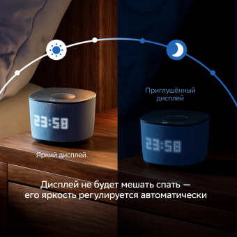 Умная колонка Sber Boom Home SBDV-00171G Салют серый 8W Mono BT/Wi-Fi (без.бат) от магазина РЭССИ