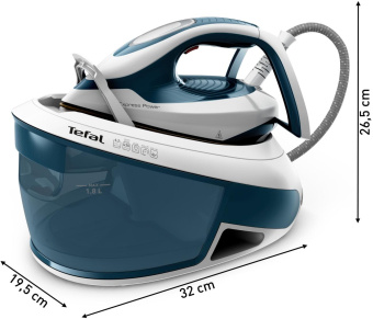 Парогенератор Tefal Express Power SV8111E0 2800Вт синий/белый от магазина РЭССИ