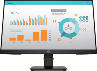 Монитор HP 23.8" P24 G4 черный IPS LED 16:9 HDMI 250cd 178гр/178гр 1920x1080 VGA DP FHD 4.51кг от магазина РЭССИ