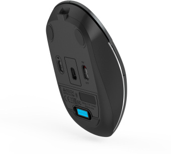 Мышь A4Tech Fstyler FB26CS Air серый/черный оптическая (2000dpi) silent беспроводная BT/Radio USB для ноутбука (4but) от магазина РЭССИ