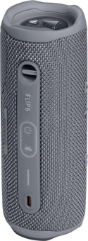 Колонка порт. JBL Flip 6 серый 30W 1.0 BT 10м 4800mAh (JBLFLIP6GREY) от магазина РЭССИ
