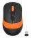 Мышь A4Tech Fstyler FG10S черный/оранжевый оптическая (2000dpi) silent беспроводная USB для ноутбука (4but) от магазина РЭССИ