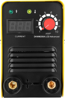 Сварочный аппарат Deko DKWM200A LCD Advanced, DKM BLACK, DKMC1, набор электродов инвертор ММА 7.8кВт от магазина РЭССИ