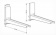Кронштейн для СВЧ Holder MWS-2005 белый макс.40кг настенный фиксированный от магазина РЭССИ