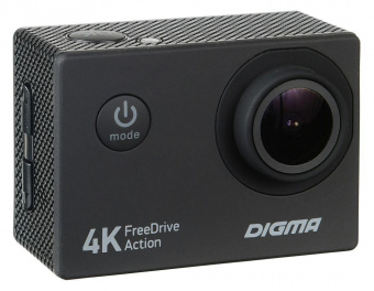 Видеорегистратор Digma FreeDrive Action 4K черный 8Mpix 2160x3840 2160p 140гр. от магазина РЭССИ