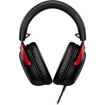 Наушники с микрофоном HyperX Cloud III черный/красный 1.2м мониторные оголовье (727A9AA) от магазина РЭССИ