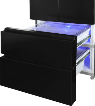 Холодильник Hyundai CM55043F 3-хкамерн. черная сталь инвертер от магазина РЭССИ