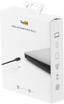 Адаптер TopON TOP-DE65Q автоматический 65W 5V-20V 3.25A от бытовой электросети от магазина РЭССИ