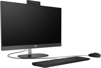 Моноблок HP ProOne 240 G10 23.8" Full HD i5 1335U (1.3) 8Gb SSD512Gb UHDG Free DOS GbitEth WiFi BT 90W клавиатура мышь Cam черный 1920x1080 от магазина РЭССИ