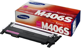 Картридж лазерный Samsung CLT-M406S SU254A пурпурный (1000стр.) для Samsung CLP-360/365/CLX-3300/3305 от магазина РЭССИ