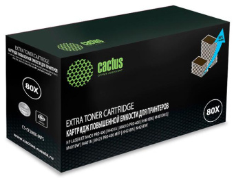 Картридж лазерный Cactus CS-CF280X-MPS CF280XX черный (13000стр.) для HP LJ Pro 400/M401/M425 от магазина РЭССИ