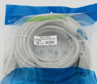 Кабель CABLE15 DB15 (m) DB15 (m) 15м феррит.кольца серый от магазина РЭССИ