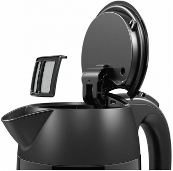 Чайник электрический Bosch TWK3P423 1.7л. 2400Вт черный (корпус: нержавеющая сталь) от магазина РЭССИ
