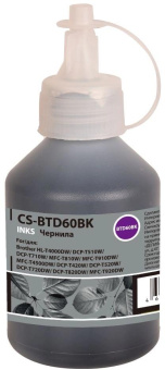 Чернила Cactus CS-BTD60BK BTD60BK черный 108мл для Brother HL-T4000DW, DCP-T510W, DCP-T710W, MFC-T810W, MFC-T910DW, MFC-T4500DW, DCP-T420W, DCP-T520W, DCP-T720DW, DCP-T820DW, MFC-T920DW от магазина РЭССИ