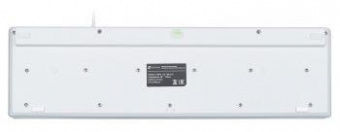 Клавиатура Оклик 550ML белый USB slim Multimedia LED от магазина РЭССИ