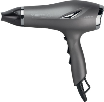 Фен Scarlett SC-HD70I25 2200Вт серый от магазина РЭССИ
