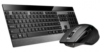 Клавиатура + мышь Rapoo 9900M BLACK клав:черный мышь:черный USB беспроводная Bluetooth/Радио slim (19354) от магазина РЭССИ