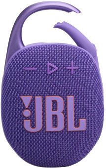 Колонка порт. JBL Clip 5 пурпурный 7W Mono BT 1400mAh от магазина РЭССИ