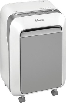 Шредер Fellowes PowerShred LX211 белый (секр.P-5) перекрестный 15лист. 23лтр. скрепки скобы пл.карты от магазина РЭССИ