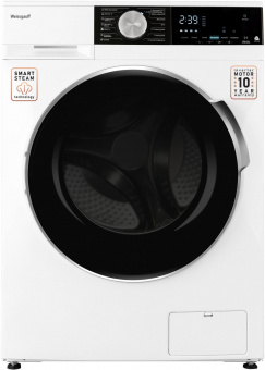 Стиральная машина Weissgauff Premium WMD 47148 DC Inverter Steam класс: A загр.фронтальная макс.:8кг (с сушкой) белый от магазина РЭССИ