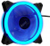 Вентилятор Aerocool Rev Blue 120x120mm 3-pin 15dB 153gr LED Ret от магазина РЭССИ