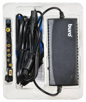 Блок питания Buro BUM-1200C120 ручной 120W 15V-24V 11-connectors 5A 1xUSB 2A от прикуривателя от магазина РЭССИ