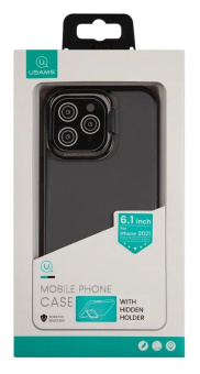 Чехол (клип-кейс) для Apple iPhone 13 Pro Usams US-BH782 черный (УТ000028088) от магазина РЭССИ