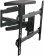 Кронштейн для телевизора Kromax ATLANTIS-60 черный 26"-65" макс.40кг настенный поворотно-выдвижной и наклонный от магазина РЭССИ