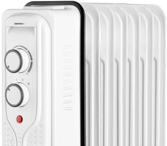 Радиатор масляный Centek CT-6205 1500Вт белый от магазина РЭССИ